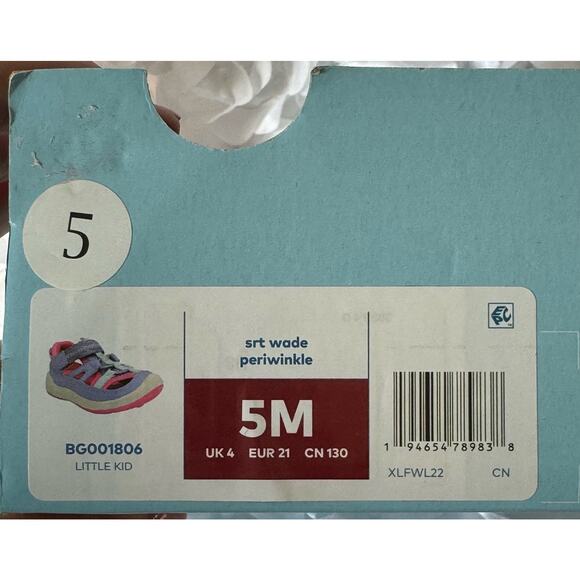 Stride Rite SRT Wade Sneaker Sandal Toddler 5M - Picture 6 of 6